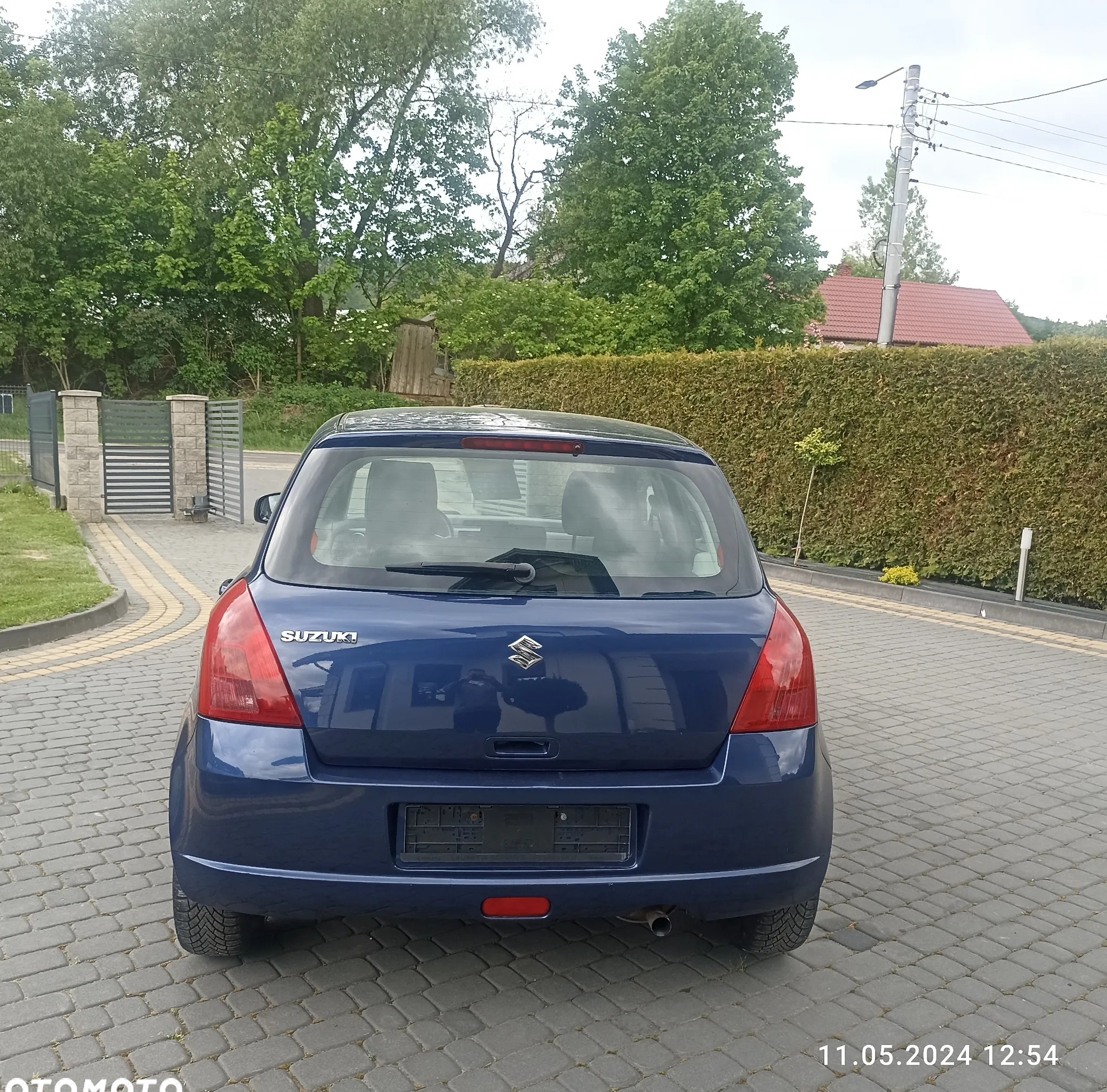 Suzuki Swift cena 11800 przebieg: 190000, rok produkcji 2005 z Piła małe 172